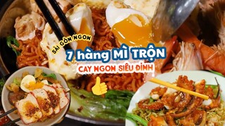 Cay "hít hà" với  7 HÀNG MÌ TRỘN  topping siêu đỉnh ngon rẻ nhất nhì Sài Gòn | Địa điểm ăn uống