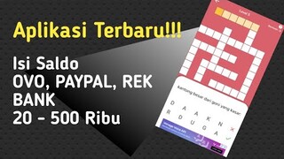 Aplikasi Penghasil Uang 2020 Terbaru!!!  II  Via OVO, Rek Bank dan Paypal  Il  Game TTS