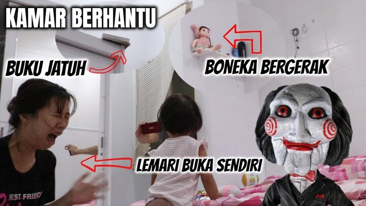 PRANK ISTRI KAMAR BERHANTU, BARANG BARANG GERAK SENDIRI.