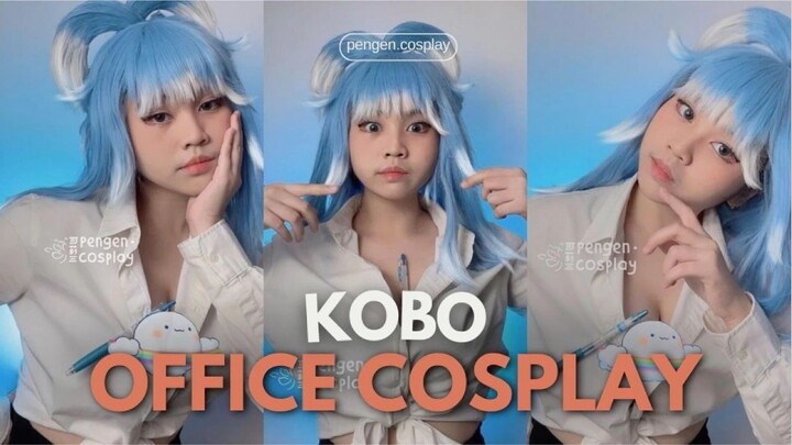 Compilation of my Kobo Kanaeru (Office Ver.) cosplay and 2B cosplay!