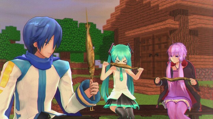 [MMD Theater] KAITO cũng đến làm MC [MC×MMD]