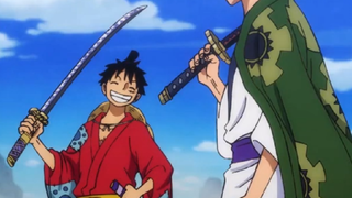 Đấng Luffy hóa thân thành Samurai theo phong cách tấu hài 😜😜😜