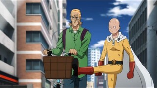 😂 Saitama Kicks Garou 😂 ONE PUNCH MAN Saitama vs Garou