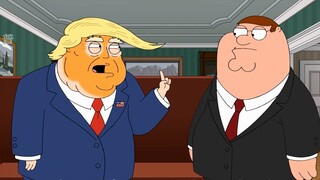 Trump and Pitt battle on Family Guy