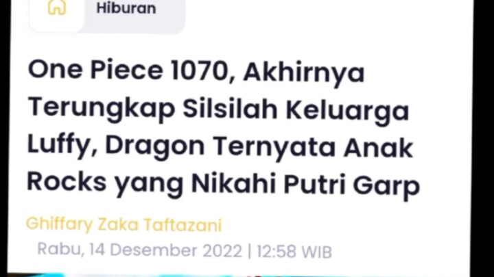 akhirnya terungkap di one piece 😭