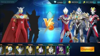 Ultraman Leo VS Ultraman Tiga, X & Victory Solo Kualifikasi - Ultraman Legend Hero
