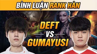 [BÌNH LUẬN RANK HÀN] ĐỌ SÚNG KINH ĐIỂN TẠI THÁCH ĐẤU HÀN GIỮA KOGMAW CỦA DEFT VÀ JINX CỦA GUMAYUSI