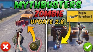 Top 10 MythBusters | PUBG Mobile & BGMI Zombie's Edge | Tips & Tricks Update 2.8 Myths #26