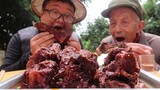 [Makanan]|3,5 Kg Tulang Belakang Dimasak Tulang Saus "Jiang Dagu"