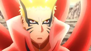 Sasuke and Naruto vs Isshiki | Naruto uses Baryon Mode