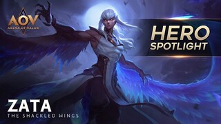 Zata The Shackled Wings Hero Spotlight - Garena AOV (Arena of Valor)