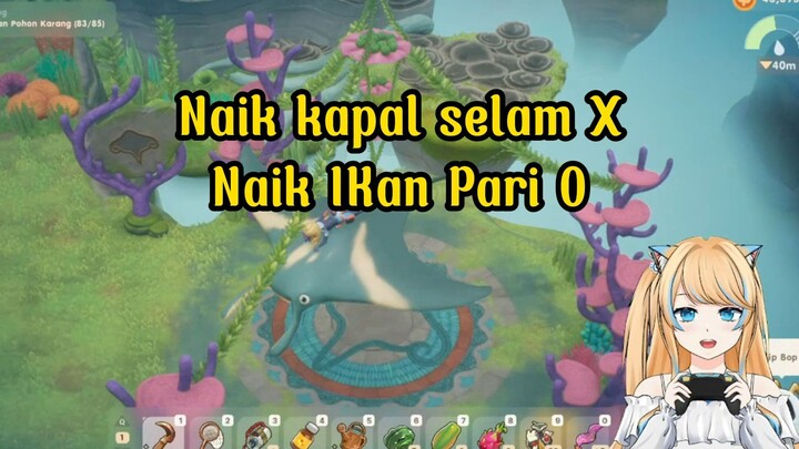 Naik kapal selam, Oh Naik Ikan Pari dong #Vcreators #VstreamerBstation