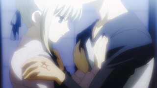 After Shirou forcefully kissed Saber, Saber's mind was filled with thoughts of the girl