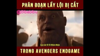 PHÂN ĐOẠN LẦY LỘI BỊ CẮT TRONG AVENGERS ENDGAME #funny