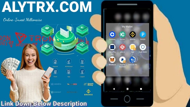 Alytrx.com - Sign Up Profits Daily Fast Withdraw New Platform Site Invest TRX