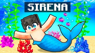 Me Convertí en una SIRENA en Minecraft