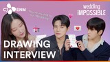 You're invited to the wedding of the WEDDING IMPOSSIBLE Cast 💌 | Drawing Interview | CJ ENM