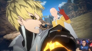 Genoz mencoba kekuatan baru dan melawan Saitama One Punch Man World Mobile