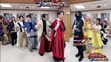 [Kamen Rider Ultra Fox x King Sentai] Mọi người cùng nhảy múa! Phiên bản 11 người tự chế của Polar F