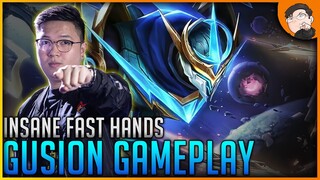 8 SLOT ITEM Gusion Sobrang fast hands! - Pein gameplay