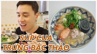 Lần đầu nấu SÚP CUA miền nam Vlog 131