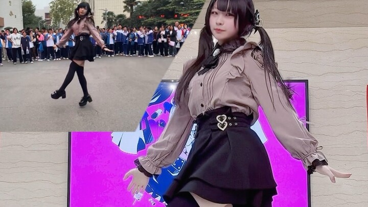High school student classic skin! Dance Daringdance again after half a year