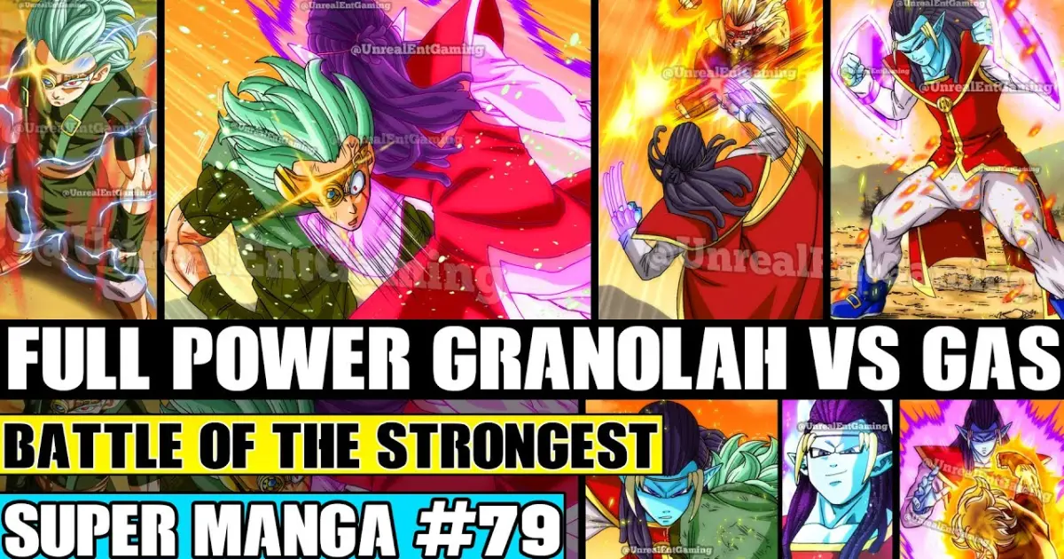 FULL POWER GRANOLAH VS GAS! The Strongest Vs The Strongest Dragon Ball