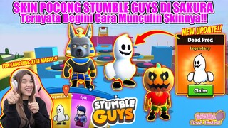 CARA/TUTORIAL MUNCULIN SKIN LEGEND  STUMBLE GUYS!! BENERAN BISA?? SAKURA SCHOOL SIMULATOR - PART 618