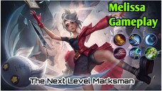 Damagenya sakit banget...melissa gold laner | MLBB Mobile Legend