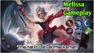 Damagenya sakit banget...melissa gold laner | MLBB Mobile Legend