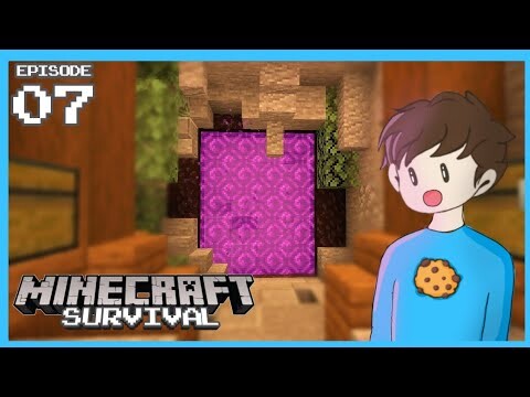 THE NETHER PORTAL | Minecraft Survival Let's Play Ep7