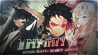 (+Project File!) - Demon Slayer S3! Muichiro, Tanjiro, Mitsuri | INFINITY [AMV/Edit] 4K