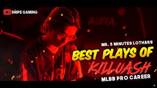 THE BEST PLAYS OF KILLUASH "MR. 5 MINUTES LOTHARS" DURING HIS MLBB PRO CAREER