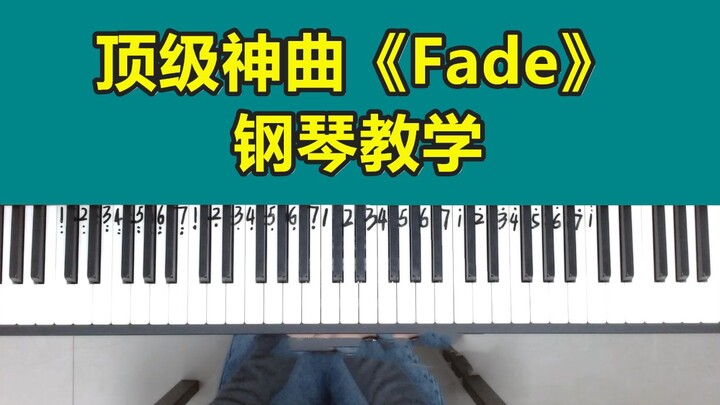 【钢琴教学】最适合初学者弹得顶级神曲《Fade》