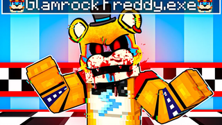 อยู่ห่างจาก GLAMROCK FREDDYEXE ใน Minecraft Security Breach Five Nights ที่ Freddys FNAF