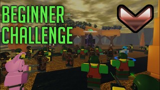 Beginner Challenge | Tower Defense Simulator | ROBLOX