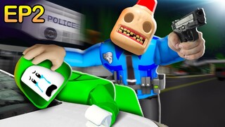 Mikey and JJ Escape From The Siren Cop | EP2 | Maizen Roblox | ROBLOX Brookhaven 🏡RP - FUNNY MOMENTS
