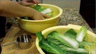 Korean Instant Kimchi made with Baby Napa Cabbage (풋배추 겉절이) Vegan & Gluten Free Recipe