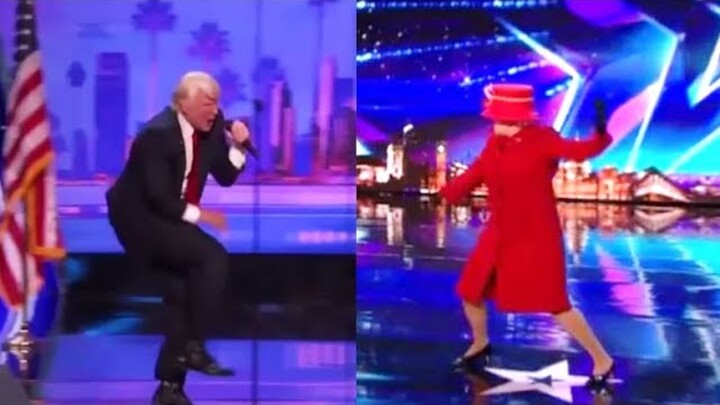 President Donald Trump vs. Queen Elizabeth EPIC Dance Off - Who Wins?