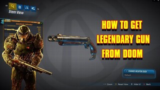 HOW TO GET LEGENDARY DOOM EASTER EGG ITEM IN BORDERLANDS 3