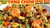 YANG CHOW FRIED RICE |  Chinese Restaurant Style Recipe | How to cook Yangzhou Fried Rice | CHAO FAN