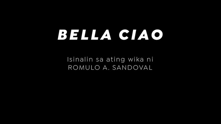 Johnoy Danao - BELLA CIAO (Tagalog)