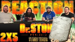 Dr. Stone 2x5 REACTION!! "Steam Gorilla"