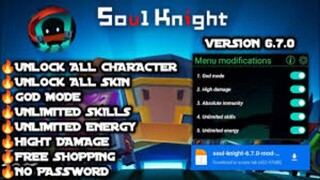 Soul Knight MOD APK 6.8.0 [Menu, Unlimited money/God mode/Unlocked]