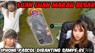 PASCOL MARAH SAMPAI BANTING IPHONE SAMPE ANCUR!!