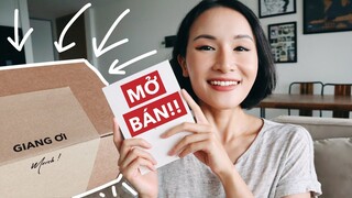 MỞ BÁN DÒNG MERCHANDISE ĐẦU TIÊN CỦA MÌNH!