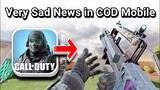 4 Sad News For Every CODM Player