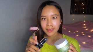 ASMR | บำรุงผิวก่อนนอน✨NIGHT SKINCARE ROUTINE