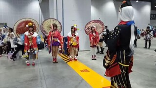 Nanning 2018 Winter Evil Ceremony with hundreds of ghosts