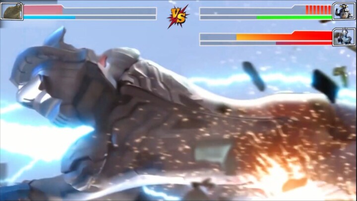 Thunder Gaba! When you add a health bar to the battle of Ultraman Zeta in the second episode [Kinan'